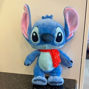 Disney - Baby Stitch Blue and Red Stitch Plush Toy. Size 15”—Lilo & Stitch plush